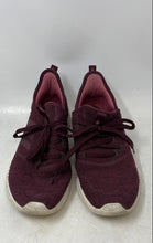 Load image into Gallery viewer, Adidas Womens Cloudfoam Pure B43675 Burgundy Lace-Up Sneaker Shoes Size 10