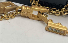 Load image into Gallery viewer, Authentic Swarovski Women's Gold-Tone Large Heart Pendant Necklace