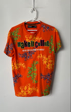 Load image into Gallery viewer, Switch Mens Orange Graphic Print Short Sleeve Crew Neck Pullover T-Shirt Size M