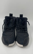 Load image into Gallery viewer, Nike Kids Air Jordan 12 Retro 151186-004 Black Sneakers Shoes Size 11C