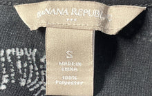 Load image into Gallery viewer, Banana Republic Womens Black White Zebra Print Long Sleeve Blouse Top Size S