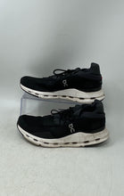 Load image into Gallery viewer, On Womens Cloudnova 26.99113 Black White Low Top Lace-Up Sneakers Shoes Size 8.5