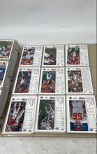 Load image into Gallery viewer, Lot Of Assorted Collectible Mixed Variety Sports Trading Card Collection In Book