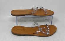 Load image into Gallery viewer, Schutz Womens Cathryn Brown Open Toe Slip-On Flat Slide Sandals Size 7.5B