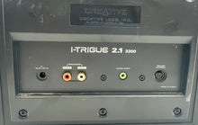 Load image into Gallery viewer, Creative I-Trigue 2.1 3300 Black Silver Home Audio Speaker System Untested