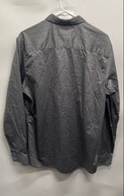 Load image into Gallery viewer, Calvin Klein Mens Gray Long Sleeve Collared Regular Fit Button-Up Shirt Size L