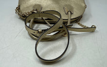 Load image into Gallery viewer, Michael Kors Womens Gold Charm Double Handle Inner Pockets Satchel Handbag