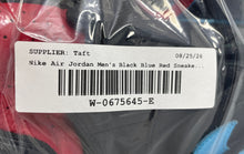 Load image into Gallery viewer, Nike Womens Air Jordan 1 Retro Low OG Black Blue Red Sneaker Shoes Size 8