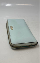 Load image into Gallery viewer, Kate Spade Womens Newbury Lane Neda Light Green Leather Zip-Around Wallet
