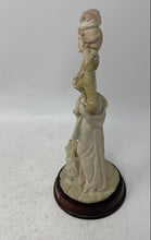 Load image into Gallery viewer, 1984 A Belcari Lady Walking With Dog On Base Decorative Figurine Collectible