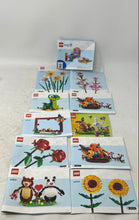 Load image into Gallery viewer, Lot Of 11 Pieces Lego Multicolor Mixed Building Toy Instruction Manual Books