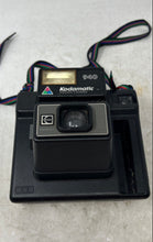 Load image into Gallery viewer, Vintage Kodak Kodamatic 940 Black Built-In Flash Instant Film Camera Not Tested