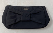 Load image into Gallery viewer, Kate Spade New York Womens Black Zipper Cosmetic Makeup Bag With Tag