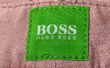 Load image into Gallery viewer, Hugo Boss Mens Pink Flat Front Straight Leg Chino Pants Size 31/32