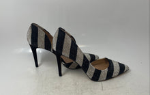 Load image into Gallery viewer, INC International Concepts Womens Black Silver Stiletto D'Orsay Heels Size 8.5M