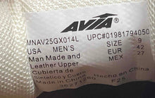 Load image into Gallery viewer, Avia Mens 5000 Gray Black Low Top Lace-Up Running Sneaker Shoes Size 9