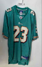 Load image into Gallery viewer, Reebok Mens Aqua NFL Miami Dolphins Ronnie Brown #23 Football Jersey Size L