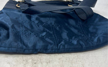 Load image into Gallery viewer, Bolzano Womens Dark Blue Zipper Inner Pocket Double Handle Shoulder Bag