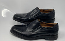 Load image into Gallery viewer, Dockers Mens Stafford Black Faux Leather Slip-On Loafer Dress Shoes Size 8 M