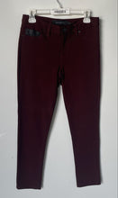 Load image into Gallery viewer, Calvin Klein Dark Purple Womens Denim Stretch Pockets Jegging Jeans Size 6