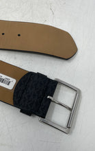 Load image into Gallery viewer, Michael Kors Womens Black Monogral Wide Elastic Buckle Adjustable Belt Size L/XL