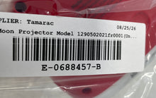 Load image into Gallery viewer, ZZZMoon Model 1290502021fr0001 Red White Toy Projector For Kids Untested