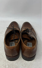 Load image into Gallery viewer, Kenneth Cole Mens Tully Brown Leather Cap Toe Oxford Dress Shoes Size 9.5