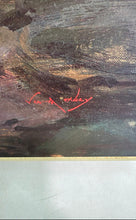 Load image into Gallery viewer, Courtyard Shadows Impressionist Garden Framed Art Painting By Vail Oxley