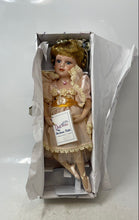 Load image into Gallery viewer, Duck House Heirloom Dolls Porcelain Ballerina Doll With Display Stand In Box