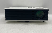 Load image into Gallery viewer, White Focus Adjustment Home Cinema Portable LED Projector Model UC80 Untested