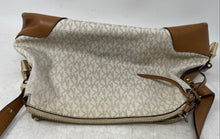 Load image into Gallery viewer, Michael Kors Womens Crosby Brown Beige Signature Messenger Crossbody Bag