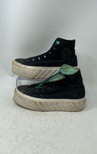 Load image into Gallery viewer, Converse Womens CTAS Lift 2X High 571675C Black Sneaker Shoes Size 10 No Laces