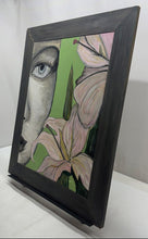 Load image into Gallery viewer, Tulips Step By Square Framed Multicolor Wall Hanging Home Decor Art Painting