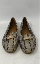 Load image into Gallery viewer, Coach Womens Olive A01096 Multicolor Snakeskin Print Flat Loafer Shoes Size 6B