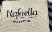 Load image into Gallery viewer, Rafaella Womens Weekend Blue Notch Lapel Two-Button Blazer Size L With Tag