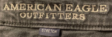 Load image into Gallery viewer, American Eagle Outfitters Womens Black Denim Distressed Cut-Off Shorts Size 4