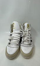 Load image into Gallery viewer, Adidas Mens Top Ten S24134 White Black Gold Lace-Up Sneaker Shoes Size 12