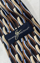 Load image into Gallery viewer, Giorgio Brutini Mens Multicolor Geometric Print Silk Adjustable Pointed Tie