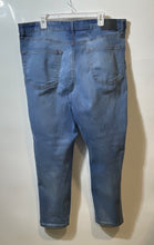 Load image into Gallery viewer, Express Mens Blue Denim Medium Wash Pockets Stretch Skinny Leg Jeans Size 36X30