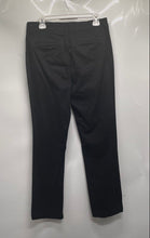 Load image into Gallery viewer, St. John's Bay Womens Black Flat Front Pockets Straight Leg Chino Pants Size 10