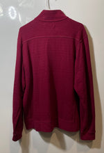 Load image into Gallery viewer, Tommy Bahama Mens Burgundy Long Sleeve Mock Neck 1/4 Zip Pullover Sweater Size M