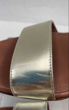 Load image into Gallery viewer, Authentic Tory Burch Womens Laurel Brown Gold-Tone Ankle Strap Sandals 7M Worn