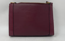 Load image into Gallery viewer, Rachel Zoe Womens Purple Inner Pockets Adjustable Strap Shoulder Crossbody Bag