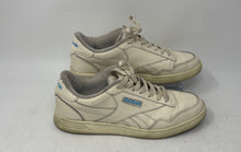 Load image into Gallery viewer, Reebok Womens Club Memt AR30124W White Leather Lace-Up Sneakers Shoes Size 8