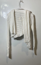 Load image into Gallery viewer, Anne Klein Womens White Long Sleeve Open Front Cardigan Sweater Size S/M W/Tag