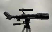 Load image into Gallery viewer, Celestron Travel Scope 50 Black Silver Compact Telescope With Accessories In Box