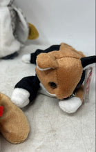 Load image into Gallery viewer, Ty Beanie Baby Roary the Lion Owl Chip Cat Plush Toys Lot Of 3 Pcs With Tags
