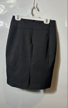 Load image into Gallery viewer, Express Womens Gray Slit Back Zip Casual Straight & Pencil Skirt Size 0