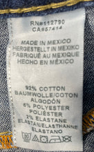 Load image into Gallery viewer, True Religion Womens Blue Denim Dark Wash Stretch Super Skinny Leg Jeans Size 26