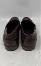 Load image into Gallery viewer, Bloomingdale's Mens Brown Leather Round Toe Slip-On Penny Loafer Shoes Size 10